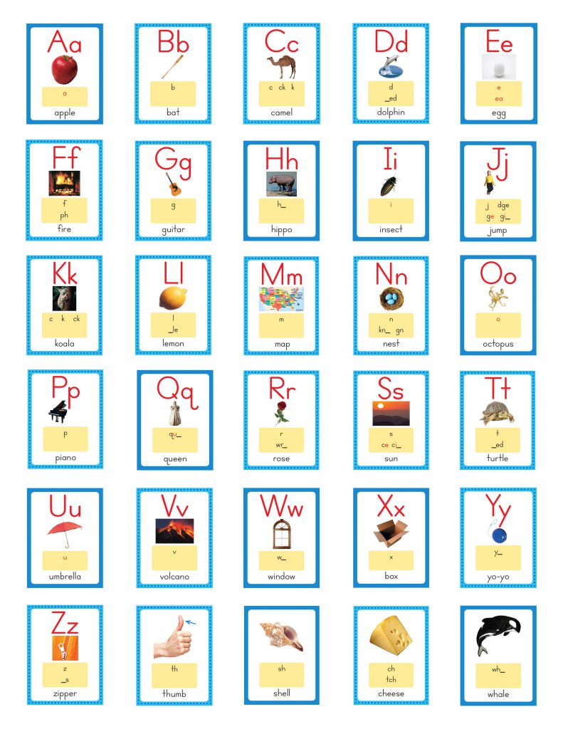 Alphabet-Chart-one-side - Trinity Lutheran School